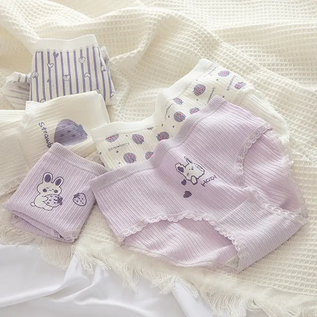 STRAWBERRY COTTON PANTY (Pack of 2/3/5)