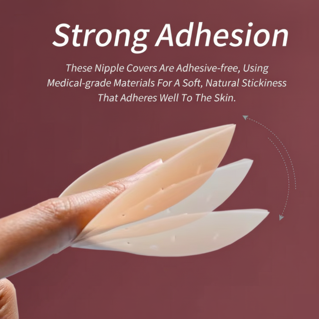 PERFORATED NON-ADHESIVE NIPPLE COVERS