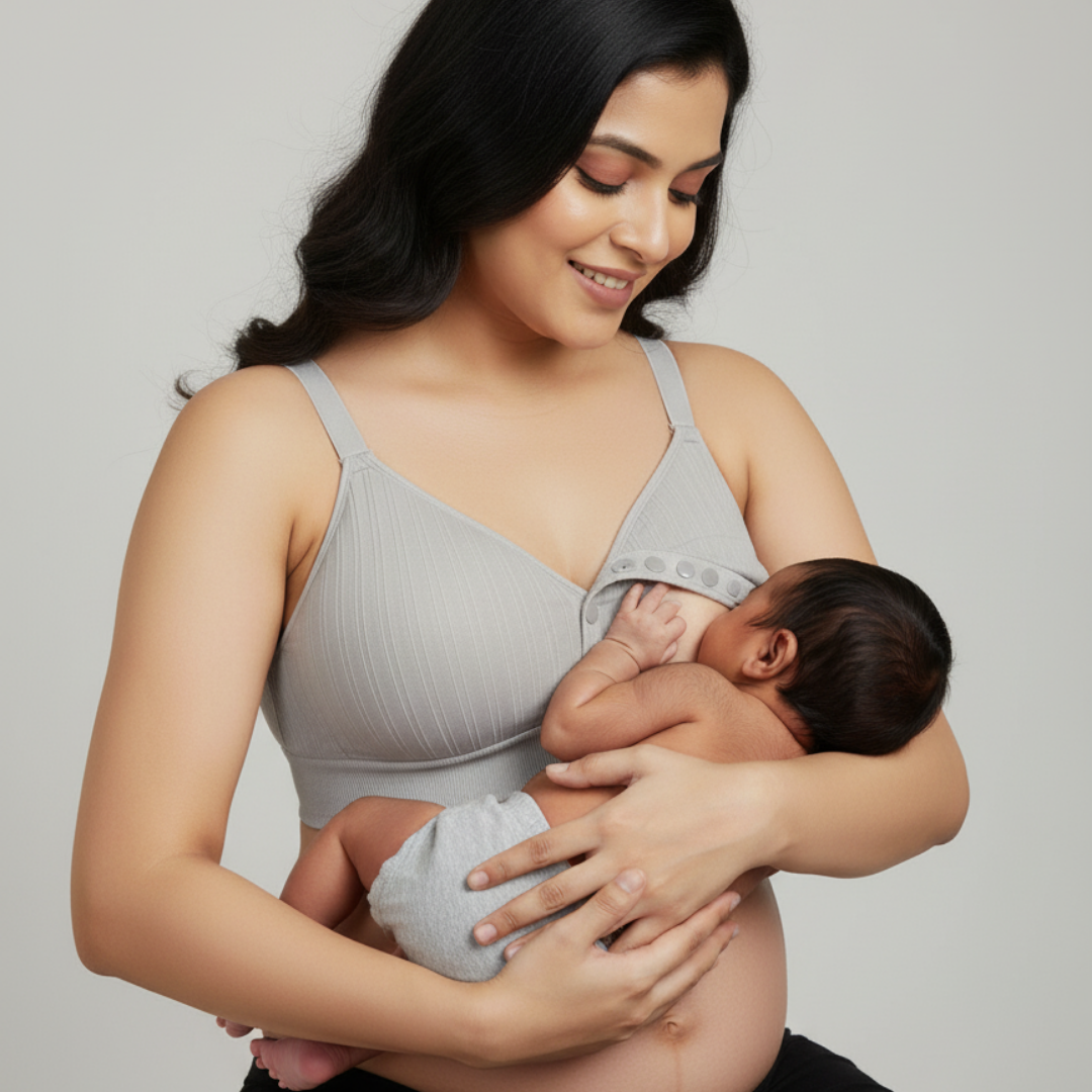 FRONT OPEN FEEDING/MATERNITY BRA (Cotton)