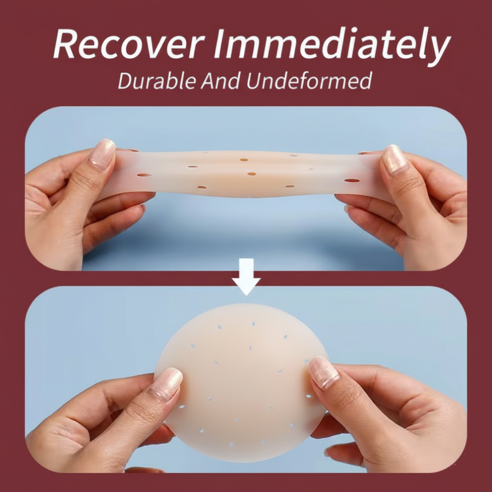 PERFORATED NON-ADHESIVE NIPPLE COVERS