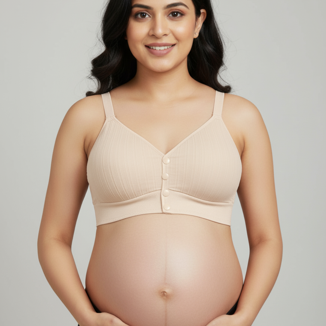 FRONT OPEN FEEDING/MATERNITY BRA (Cotton)