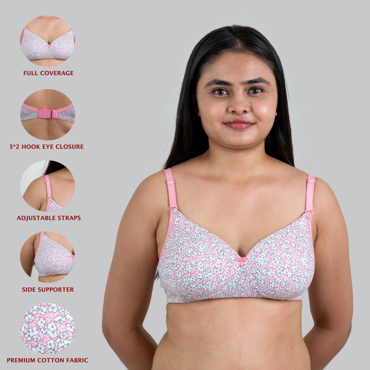 JULIET SEAMLESS BRA (B/C/D cup)