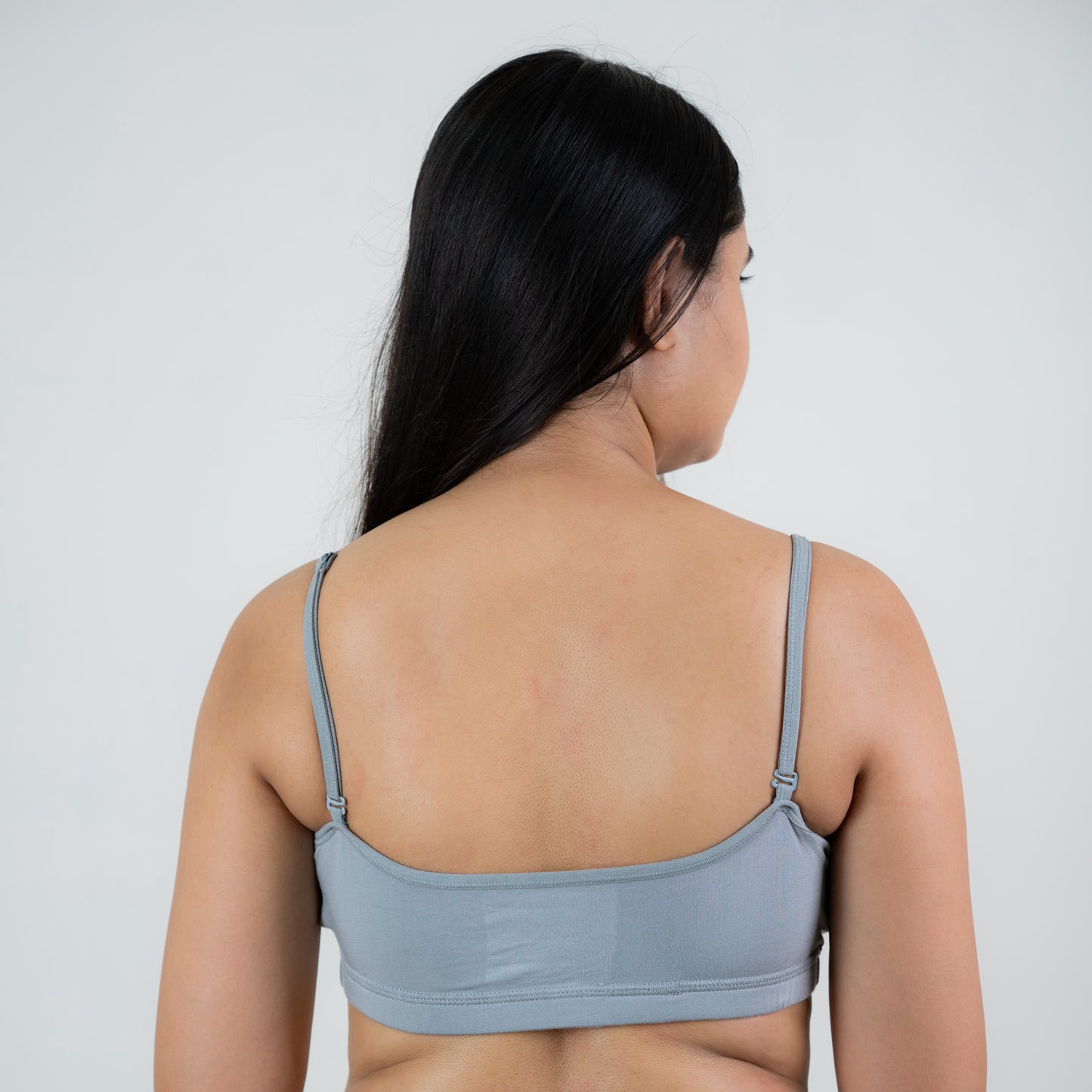 CHERRY THIN ADJUSTABLE STRAPS SLIP ON SPORTS BRA (A/B/C cup)