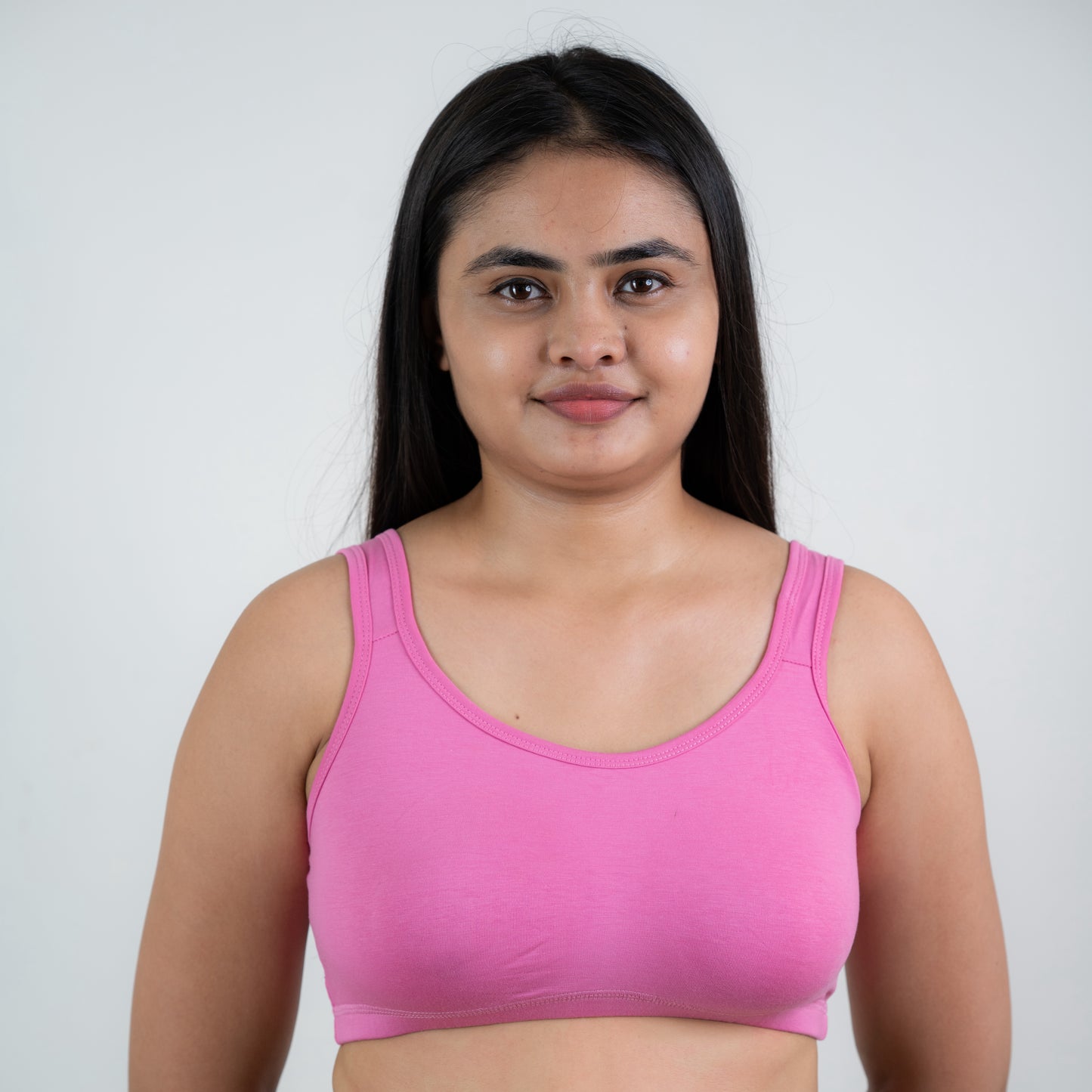 NON PADDED SLIP-ON BRA (A/B/C/D cup)