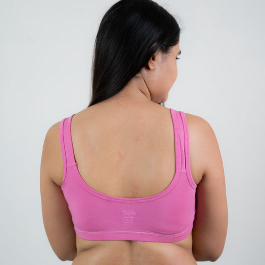 NON PADDED SLIP-ON BRA (A/B/C/D cup)