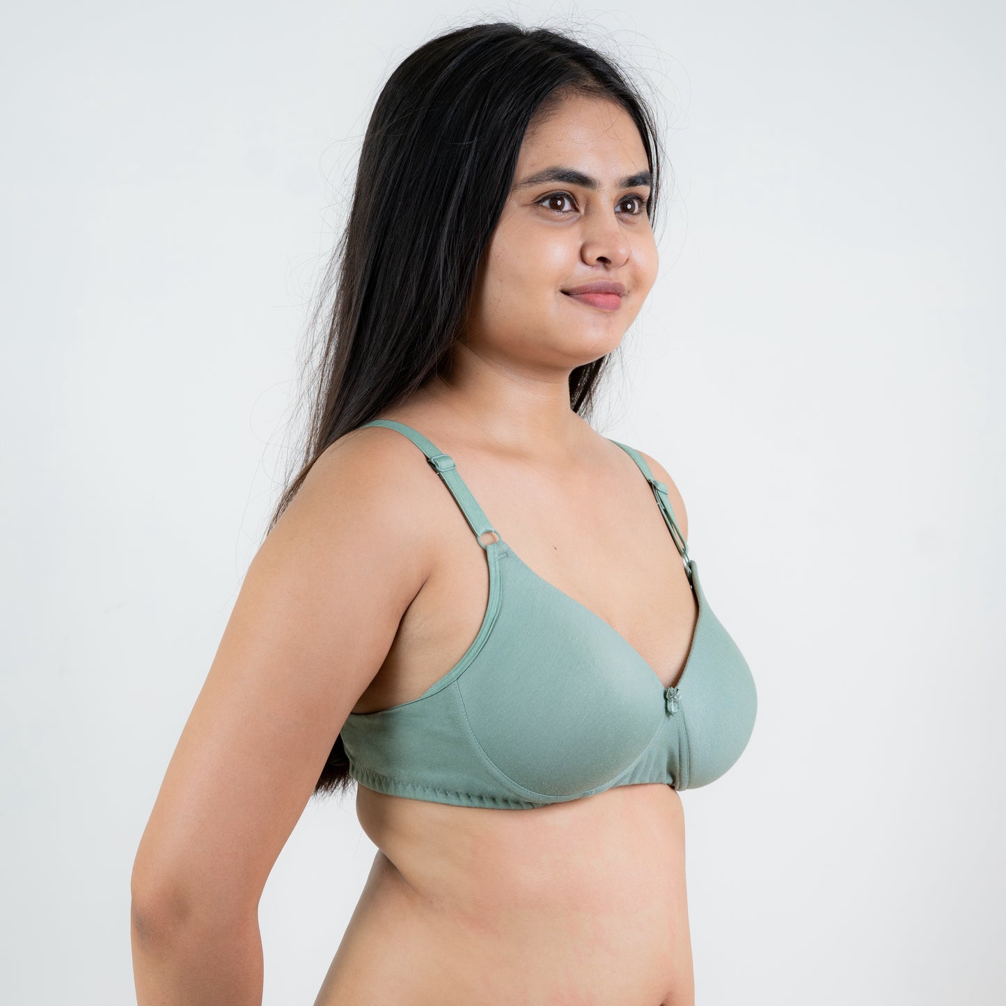 COTTON SEAMLESS BRA/SET (B/C cup)