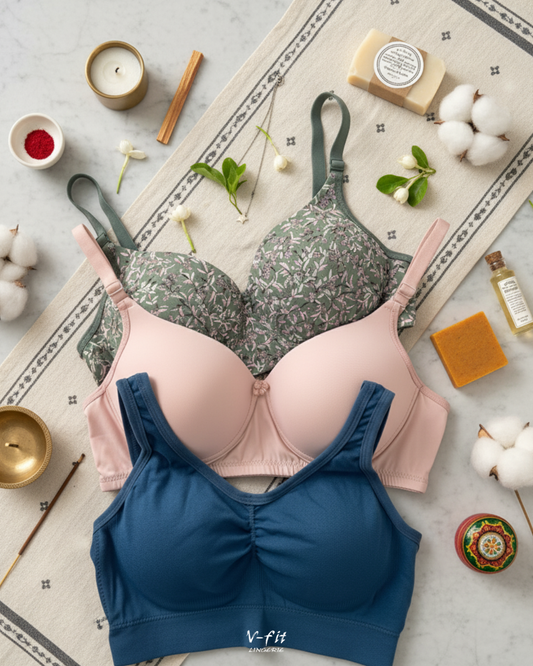 COMBO OF 3 PADDED BRAS!