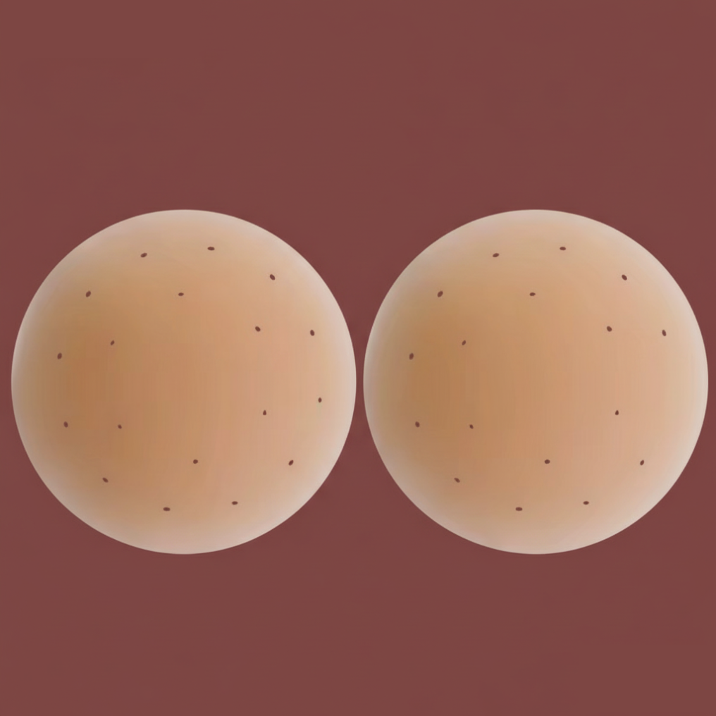 PERFORATED NON-ADHESIVE NIPPLE COVERS