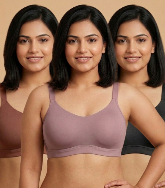 COMBO OF 2/3 ELLA SEAMLESS PADDED BRA