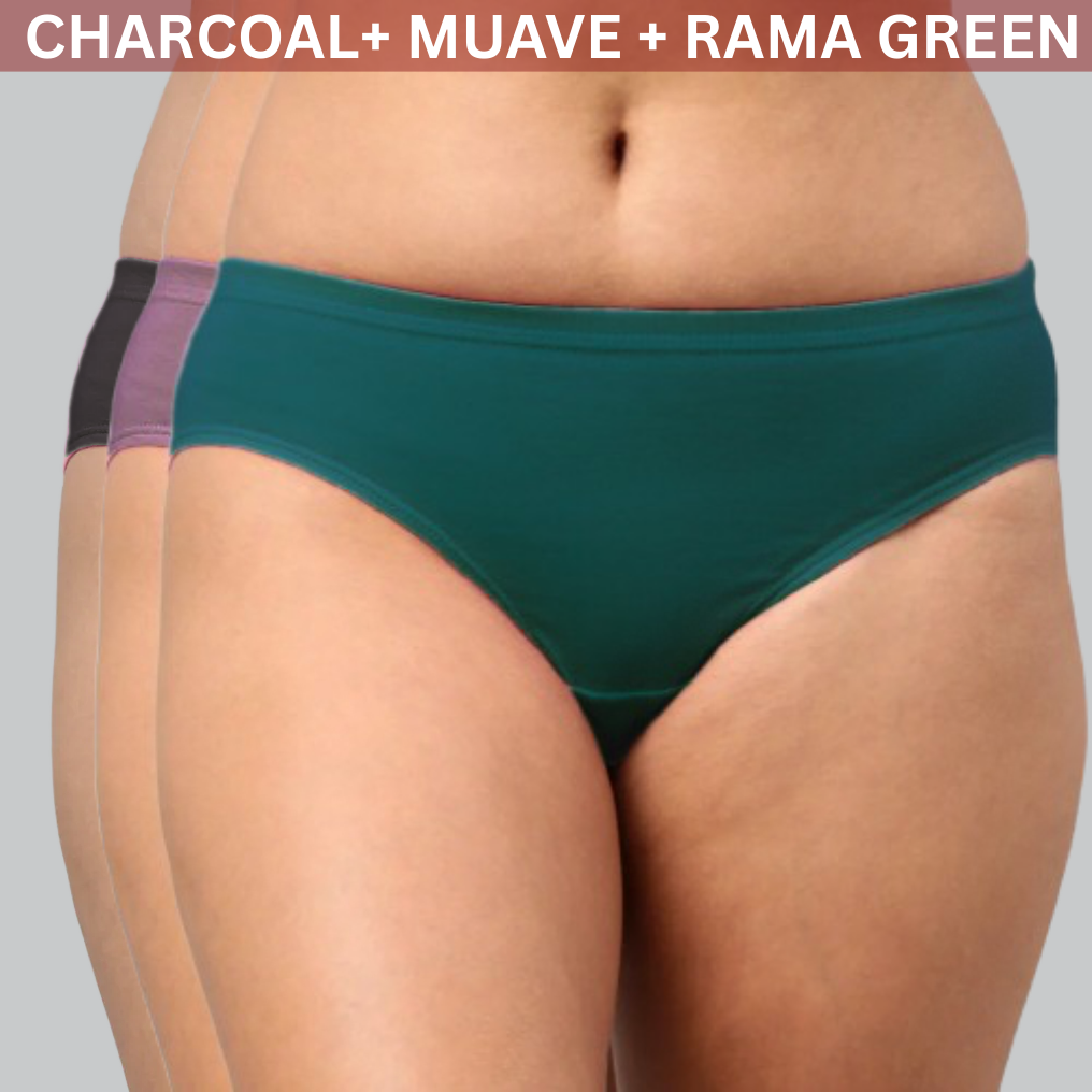 FORAM COTTON PANTY (Pack of 3)
