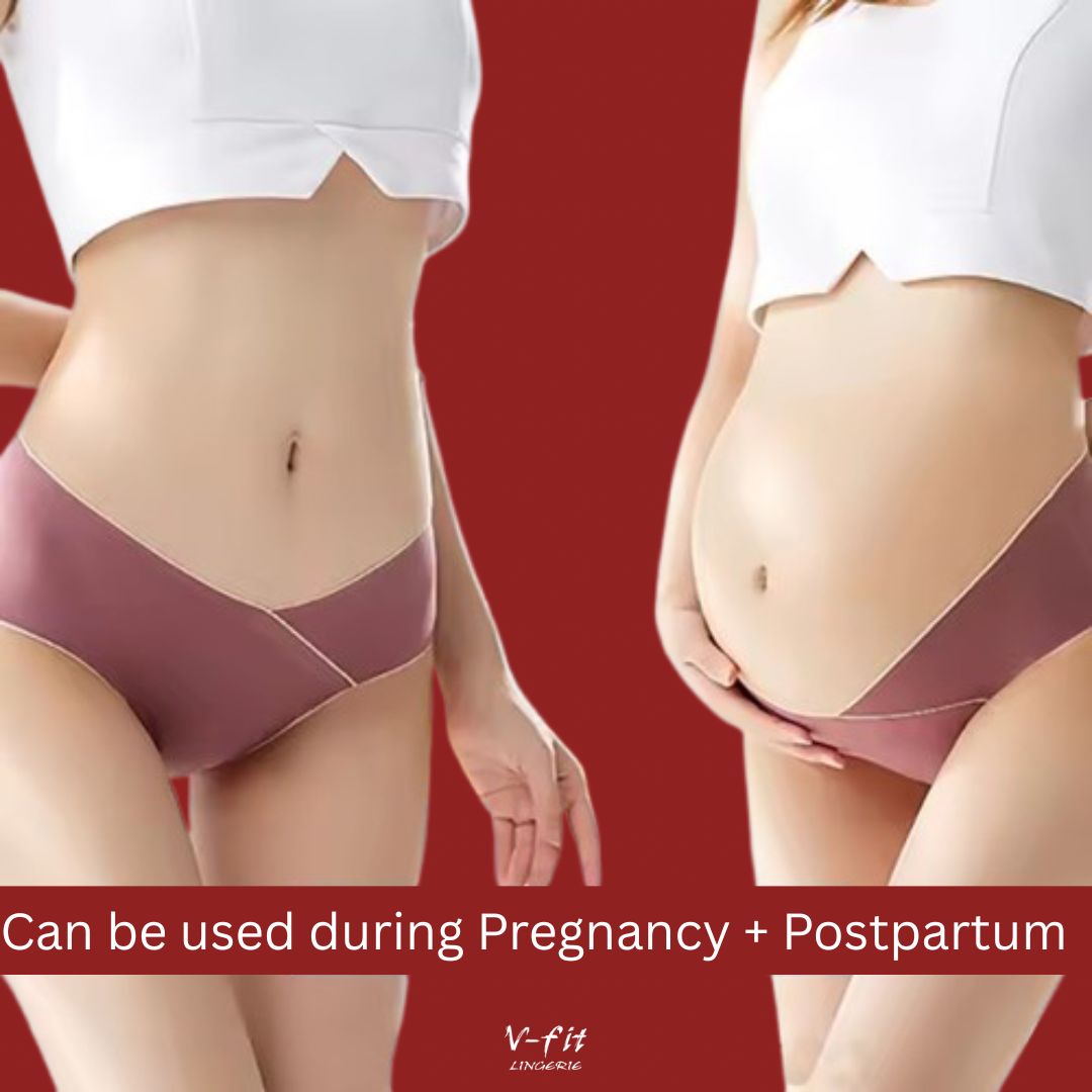MATERNITY COTTON SEAMLESS PANTY