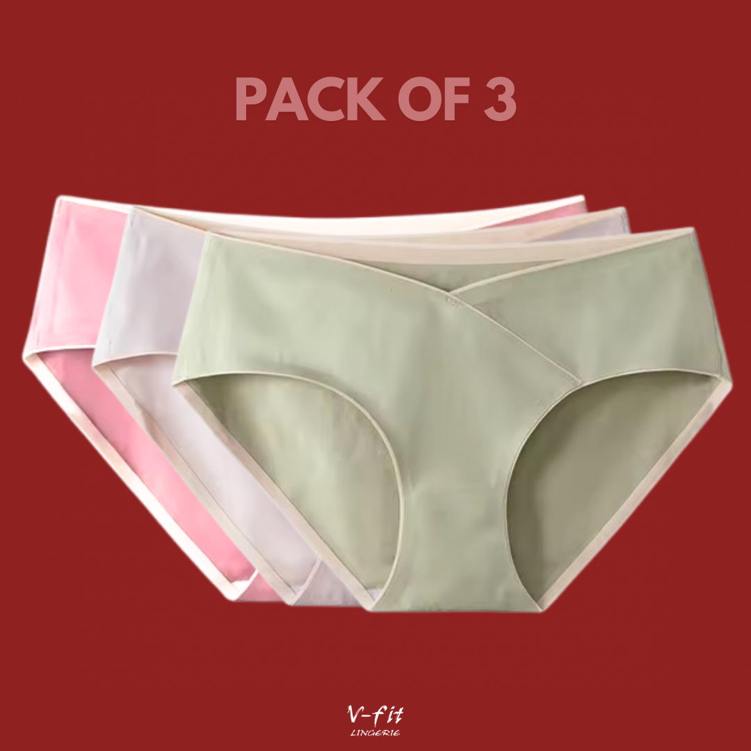 MATERNITY COTTON SEAMLESS PANTY