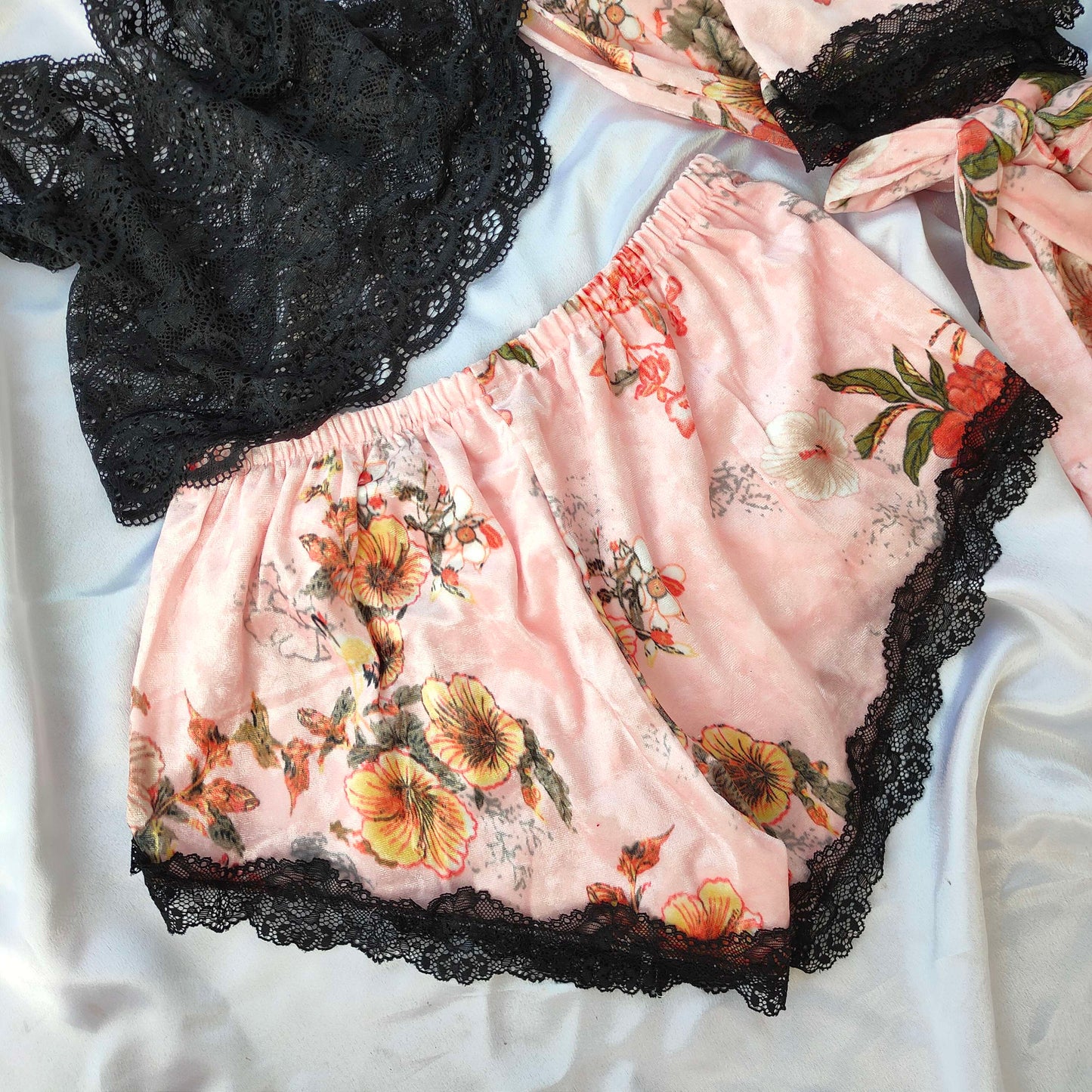 GALINA VELVET ROBE 3PC SET