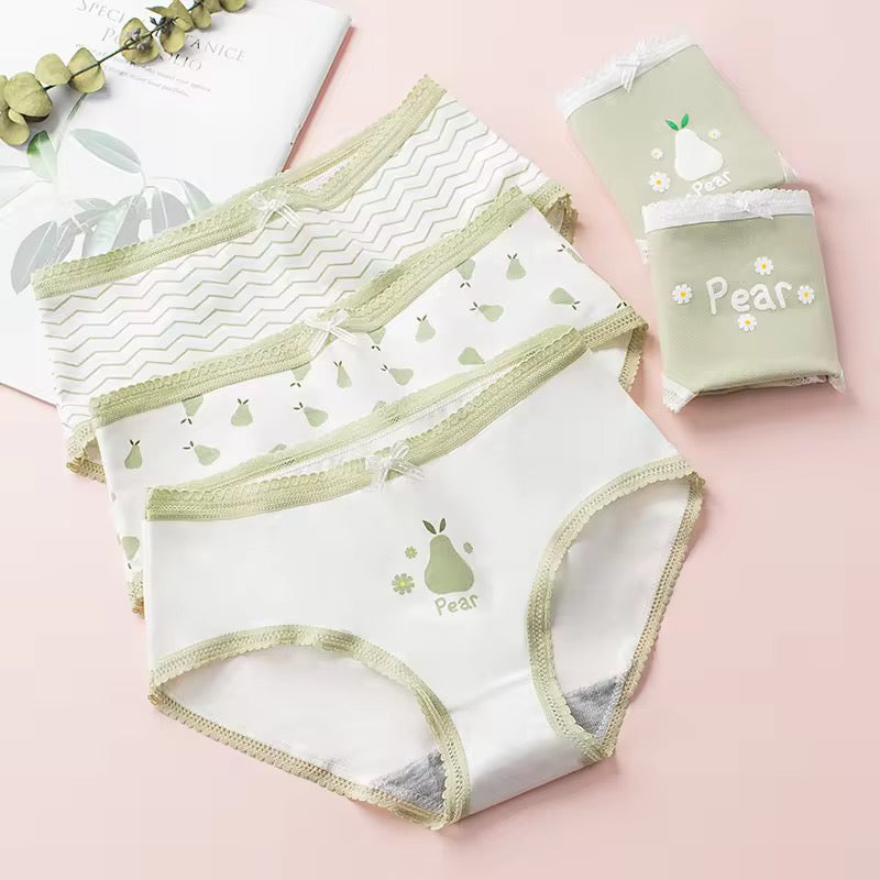 PEAR COTTON PANTY (Pack of 2/3/5)