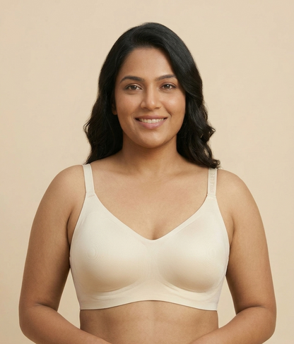 Satin Invisible Wireless Bra