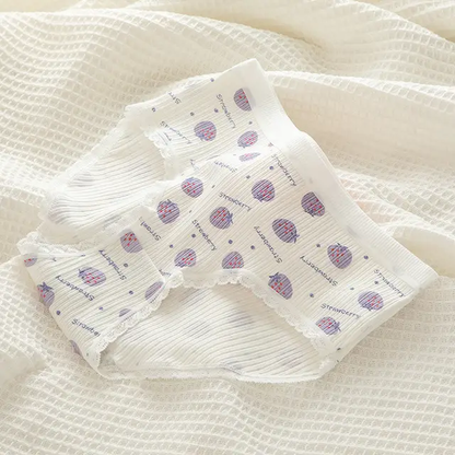 STRAWBERRY COTTON PANTY (Pack of 2/3/5)