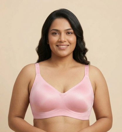 Satin Invisible Wireless Bra