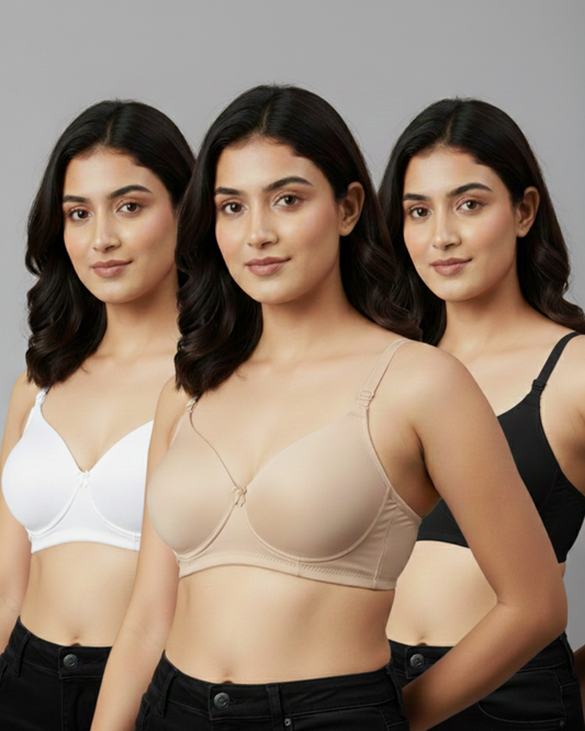 COMBO OF 3 ARLON SEAMLESS BRA
