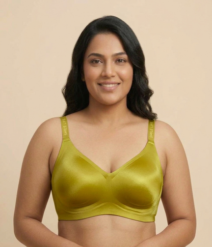 Satin Invisible Wireless Bra