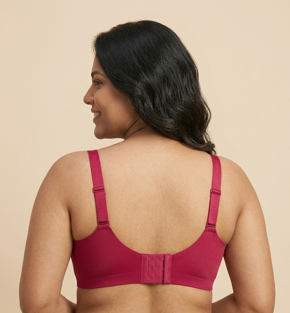 Satin Invisible Wireless Bra