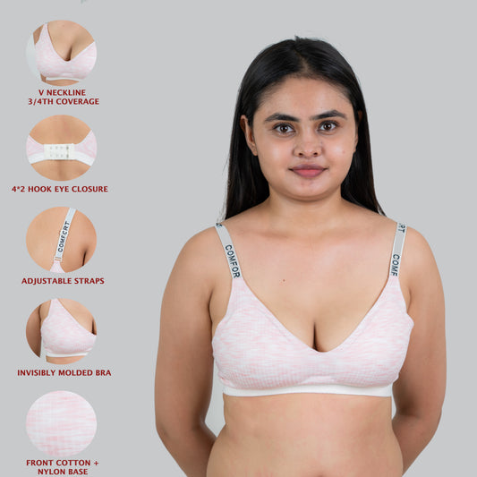 COTTON INVISIBLE BRA (A/B/C cup)