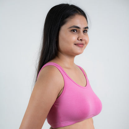 NON PADDED SLIP-ON BRA (A/B/C/D cup)