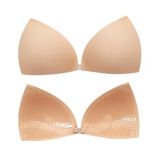 THIN SILICON ADHESIVE BUCKLE BRA