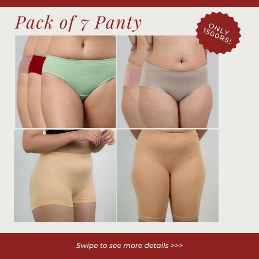 COMBO OF 7 PANTIES!