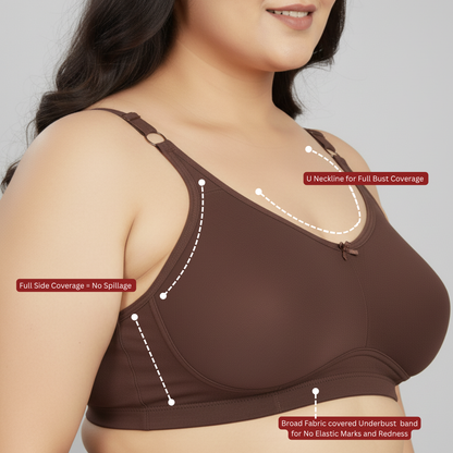 SUPPORT ME FREE BRA (D CUP)