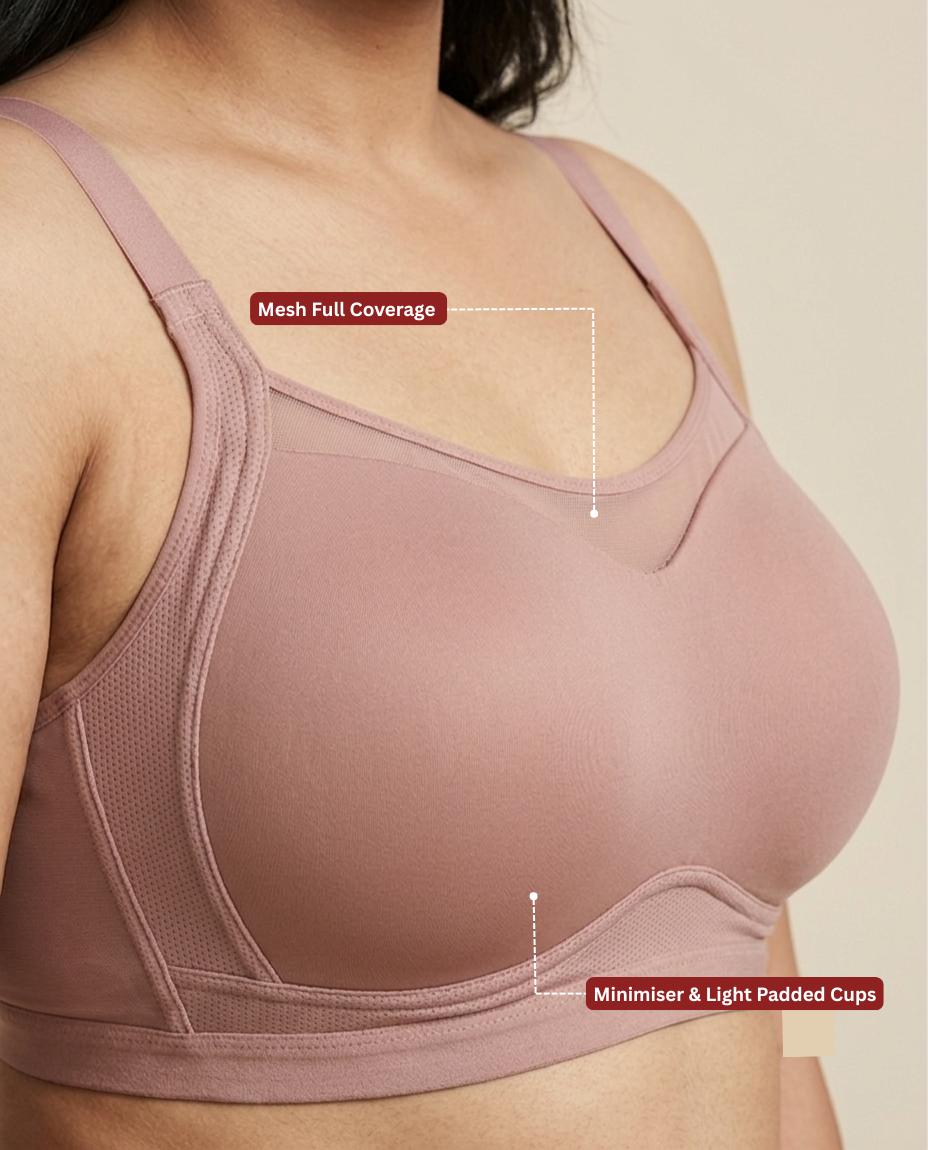 EVA SEAMLESS MINIMISER BRA
