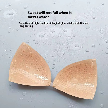 THIN SILICON ADHESIVE BUCKLE BRA