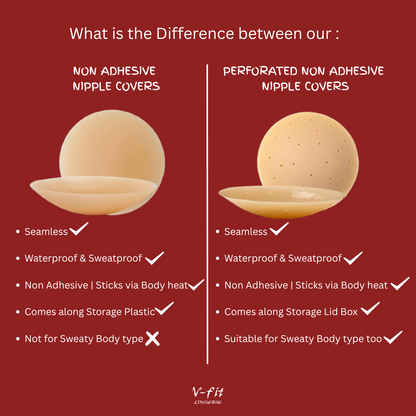 NON ADHESIVE NIPPLE COVERS