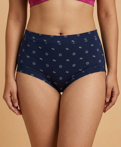 BLOSSOMSOFT MICRO-MODAL RASHES-FREE HIPSTER PANTY (Pack of 3)