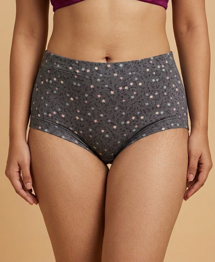 BLOSSOMSOFT MICRO-MODAL RASHES-FREE HIPSTER PANTY (Pack of 3)