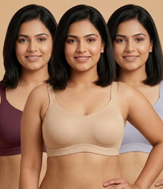 COMBO OF 2/3 ELLA SEAMLESS PADDED BRA
