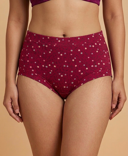 BLOSSOMSOFT MICRO-MODAL RASHES-FREE HIPSTER PANTY (Pack of 3)