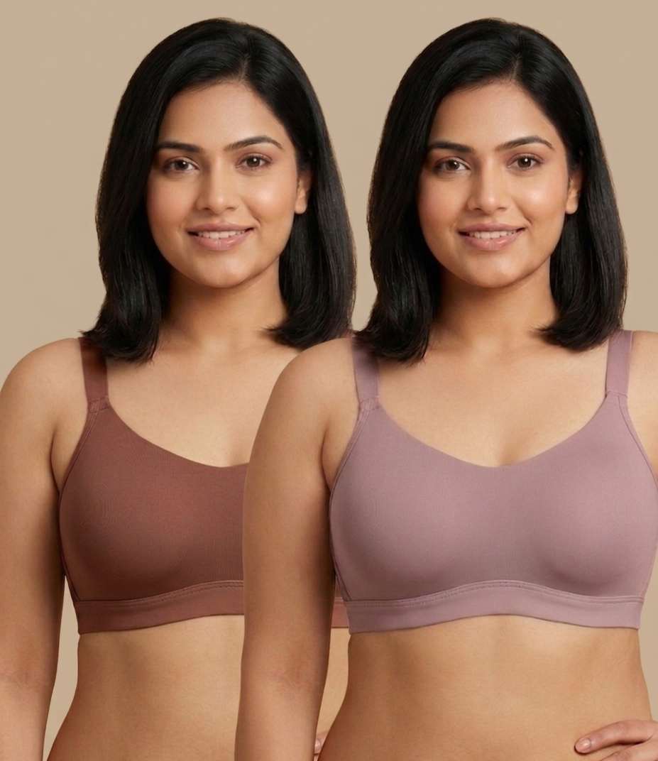 COMBO OF 2/3 ELLA SEAMLESS PADDED BRA
