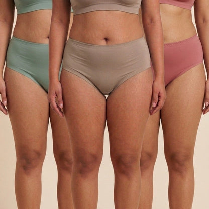 COTTON SEAMLESS HIPSTER PANTY (Pack of 3)