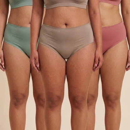 COTTON SEAMLESS HIPSTER PANTY (Pack of 3)