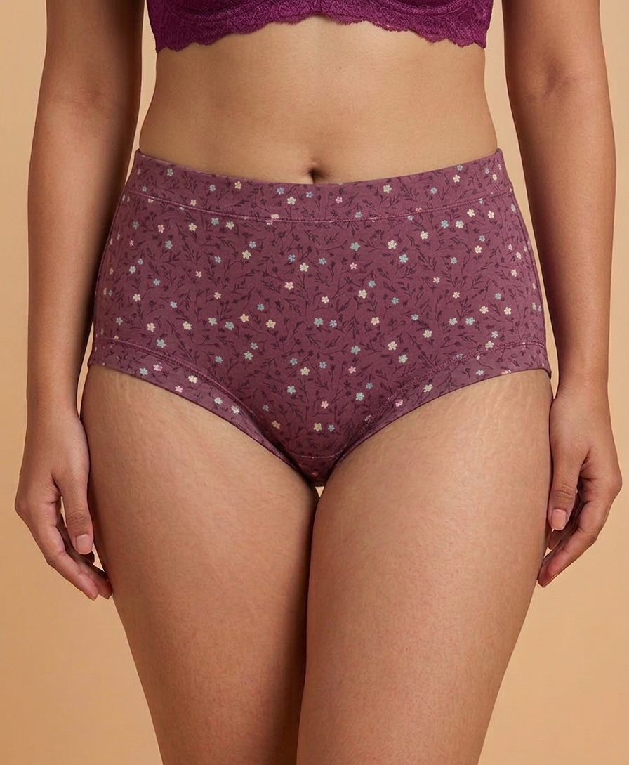 BLOSSOMSOFT MICRO-MODAL RASHES-FREE HIPSTER PANTY (Pack of 3)