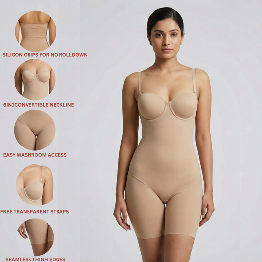 SEAMLESS MULTIWAY BODYSUIT SHAPER