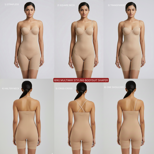 SEAMLESS MULTIWAY BODYSUIT SHAPER