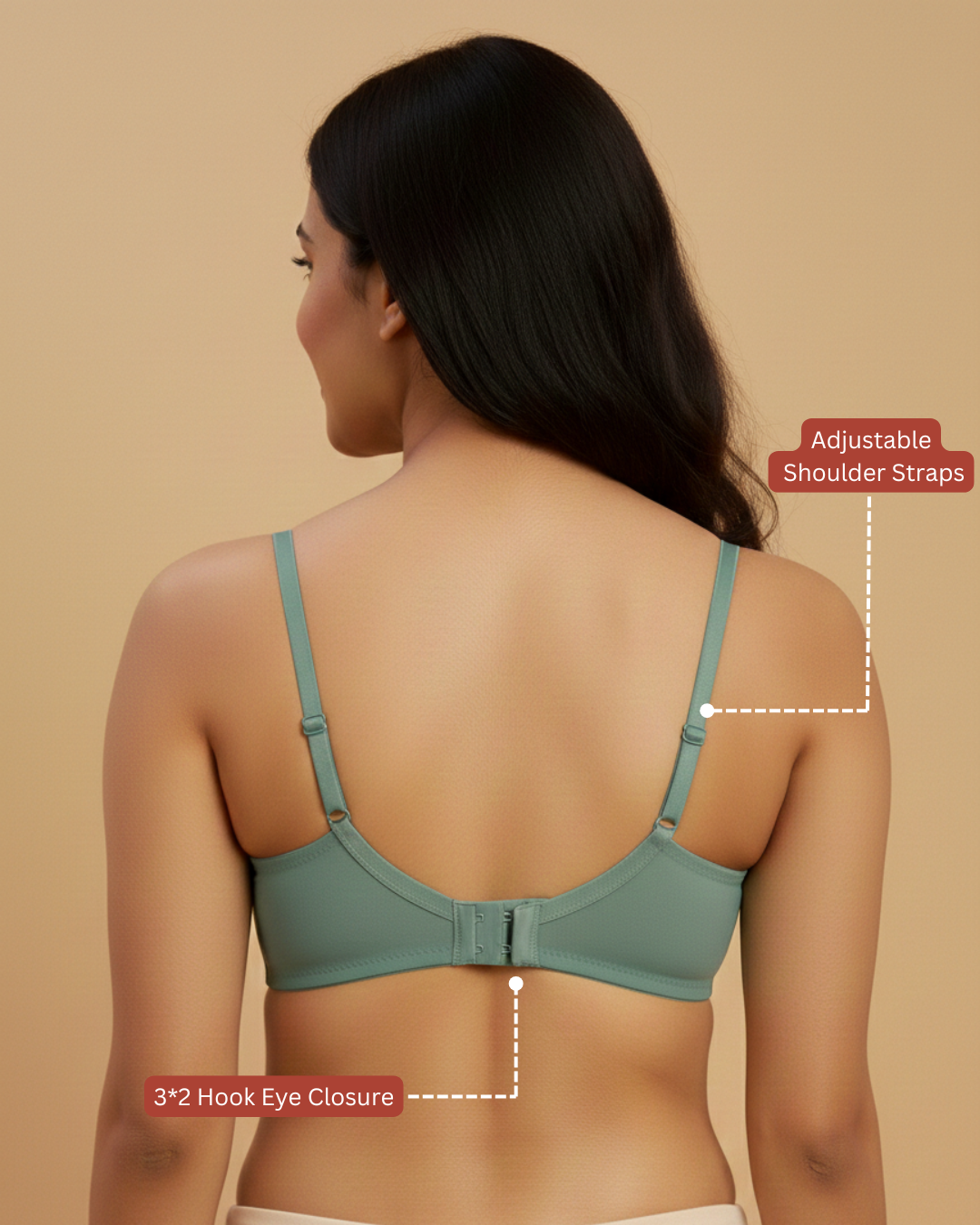 COMBO OF 3 COTTON SEAMLESS BRA