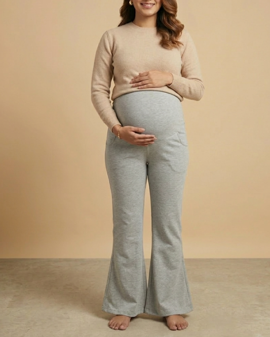 MATERNITY EVERYDAY FLARED PANTS
