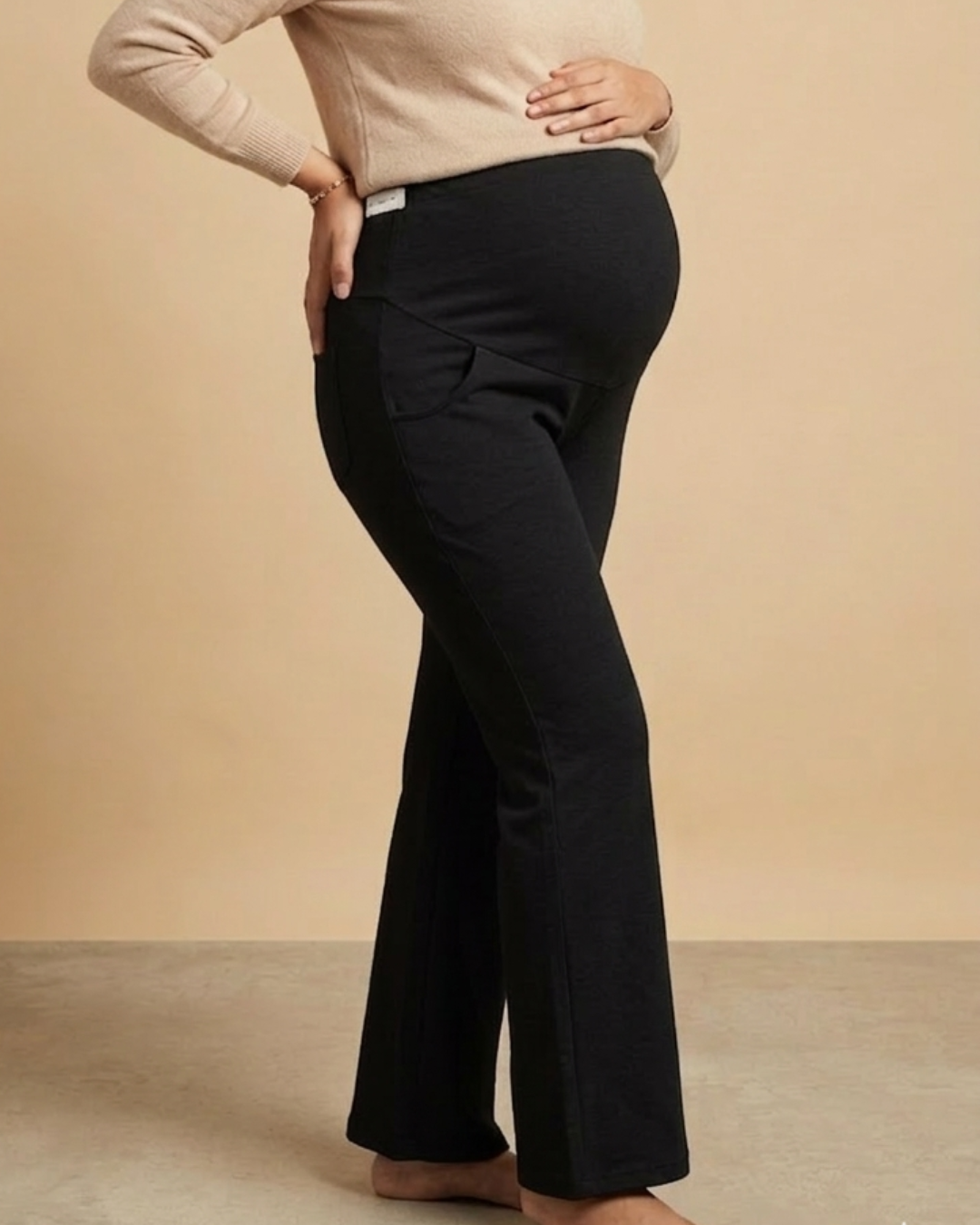 MATERNITY EVERYDAY FLARED PANTS