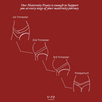MATERNITY COTTON SEAMLESS PANTY