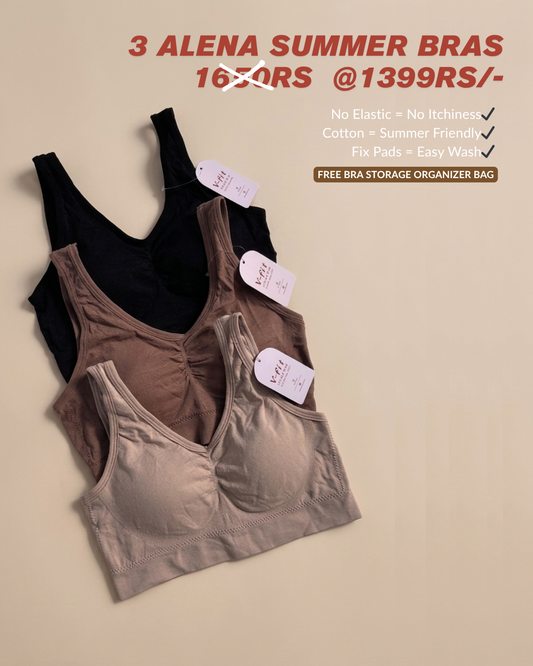 COMBO OF 3 ALENA SUMMER BRA