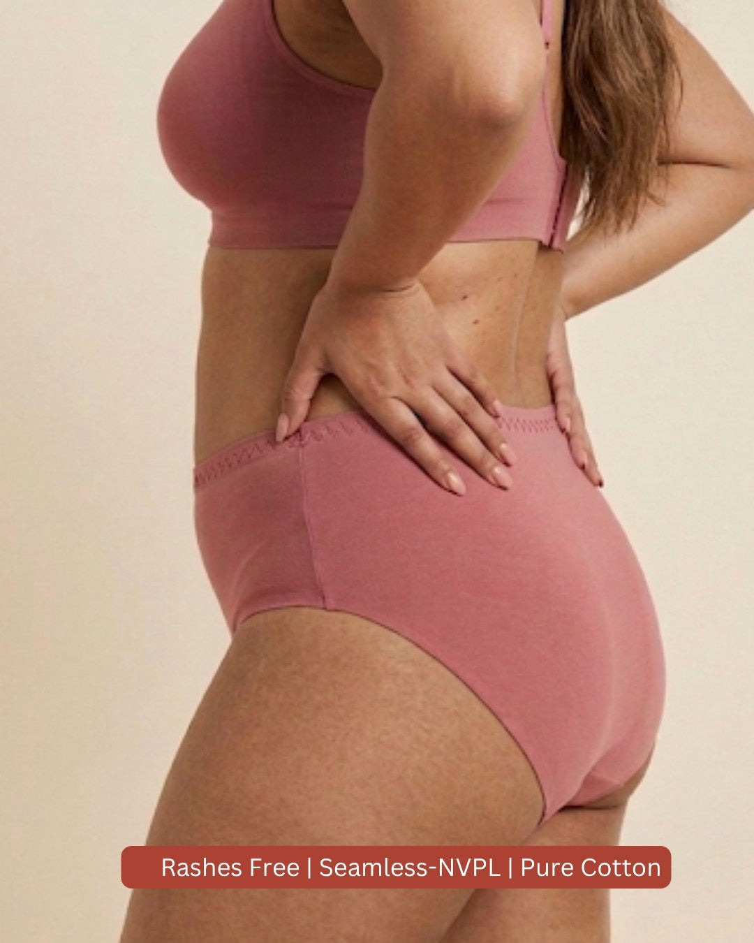 COTTON SEAMLESS HIPSTER PANTY (Pack of 3)