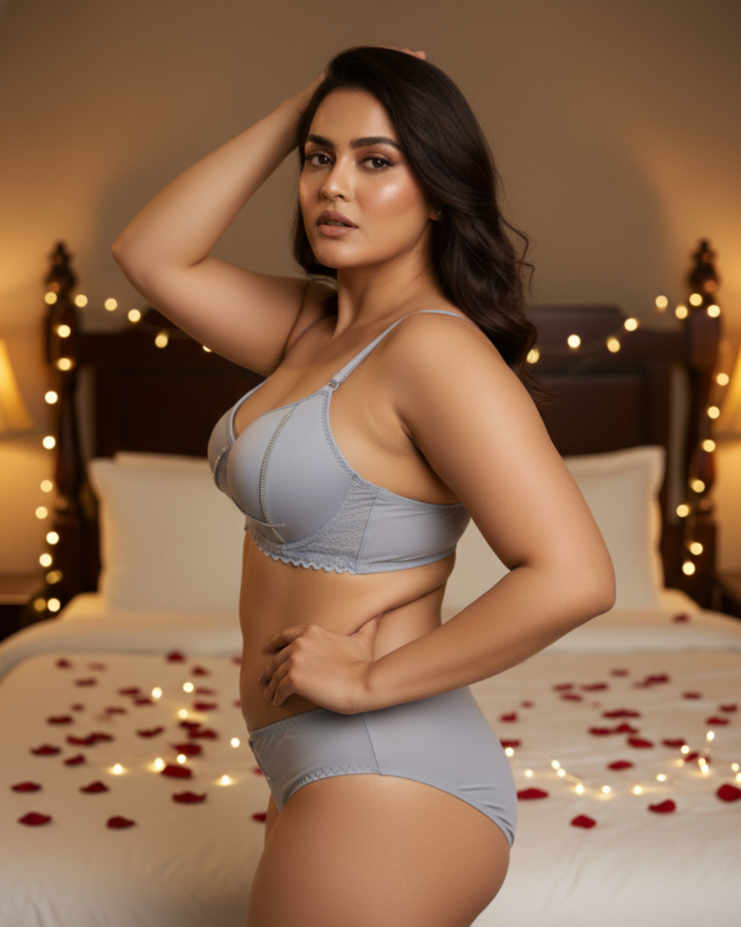 SAPPHIRE LACE SET (New Arrival)