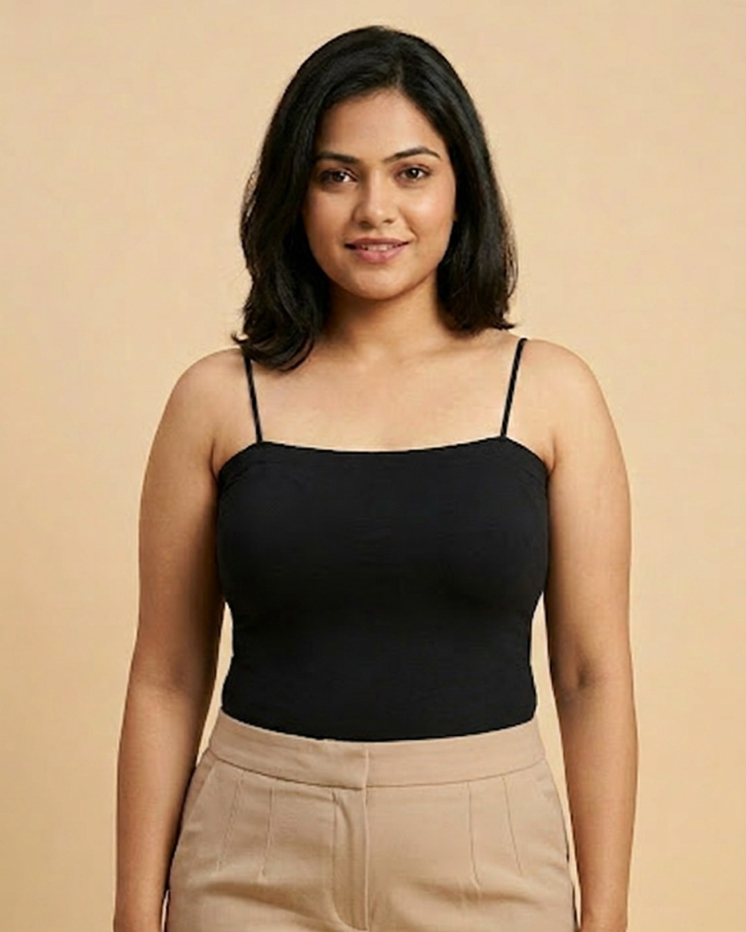 COMBO OF 3 PADDED SEAMLESS CAMISOLE